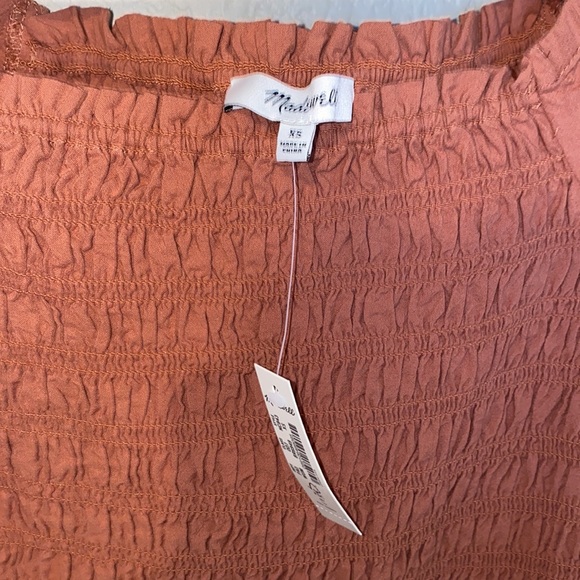 Madewell Puff Sleve Blouse - Picture 2 of 4